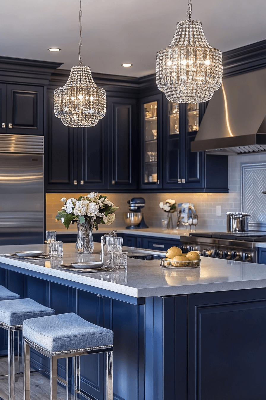 29 Blue and White Kitchen Inspirations for a Peaceful Culinary Retreat 12 blue and white kitchen