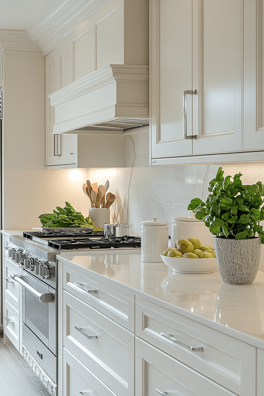 29 White Kitchen Ideas to Create a Calm and Clean Culinary Retreat 12 white kitchen ideas