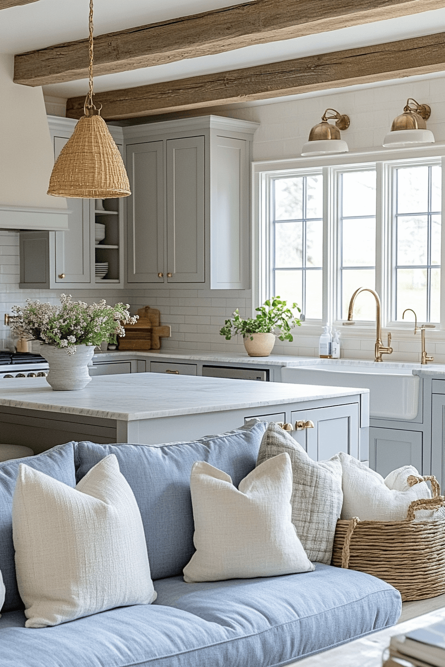 29 Cottage Core Kitchen Upgrades for a Dreamy Country Vibe 13 cottage core kitchen