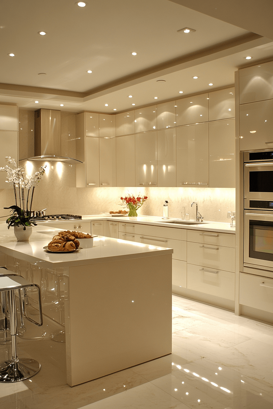 29 Light Cream Kitchen Cabinets That Glow with Soft Serenity 13 cream kitchen cabinets