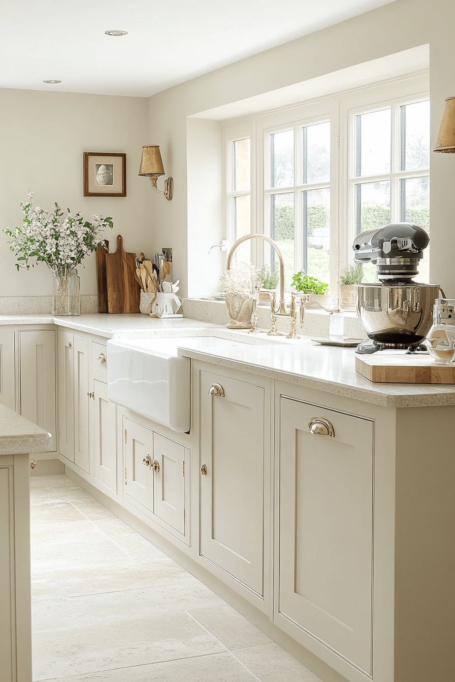 29 Light Cream Kitchen Cabinets That Glow with Soft Serenity 14 cream kitchen cabinets