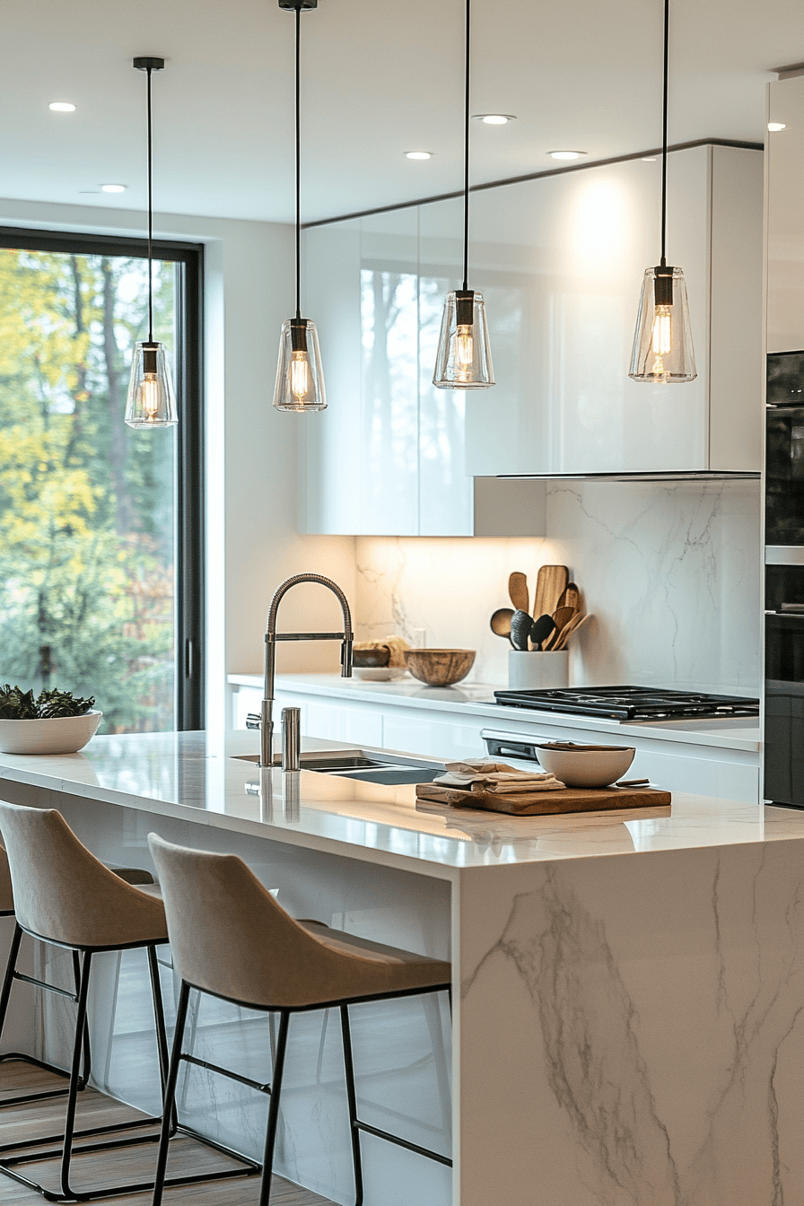 29 Small White Kitchen Concepts to Open Up Tight Spaces 14 small white kitchen