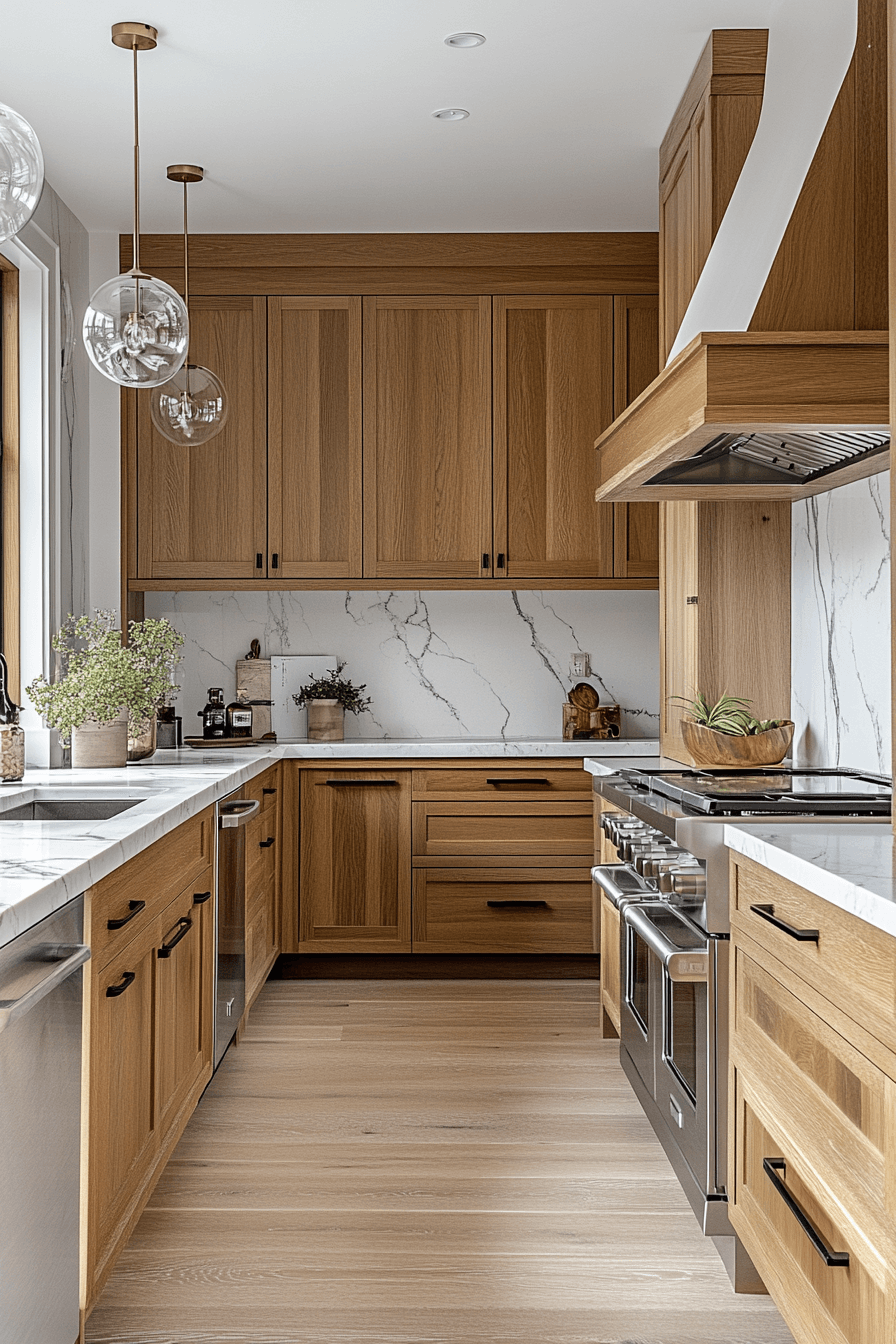29 White Oak Kitchen Cabinets That Prove Simplicity Can Be Stunning 14 white oak kitchen cabinets