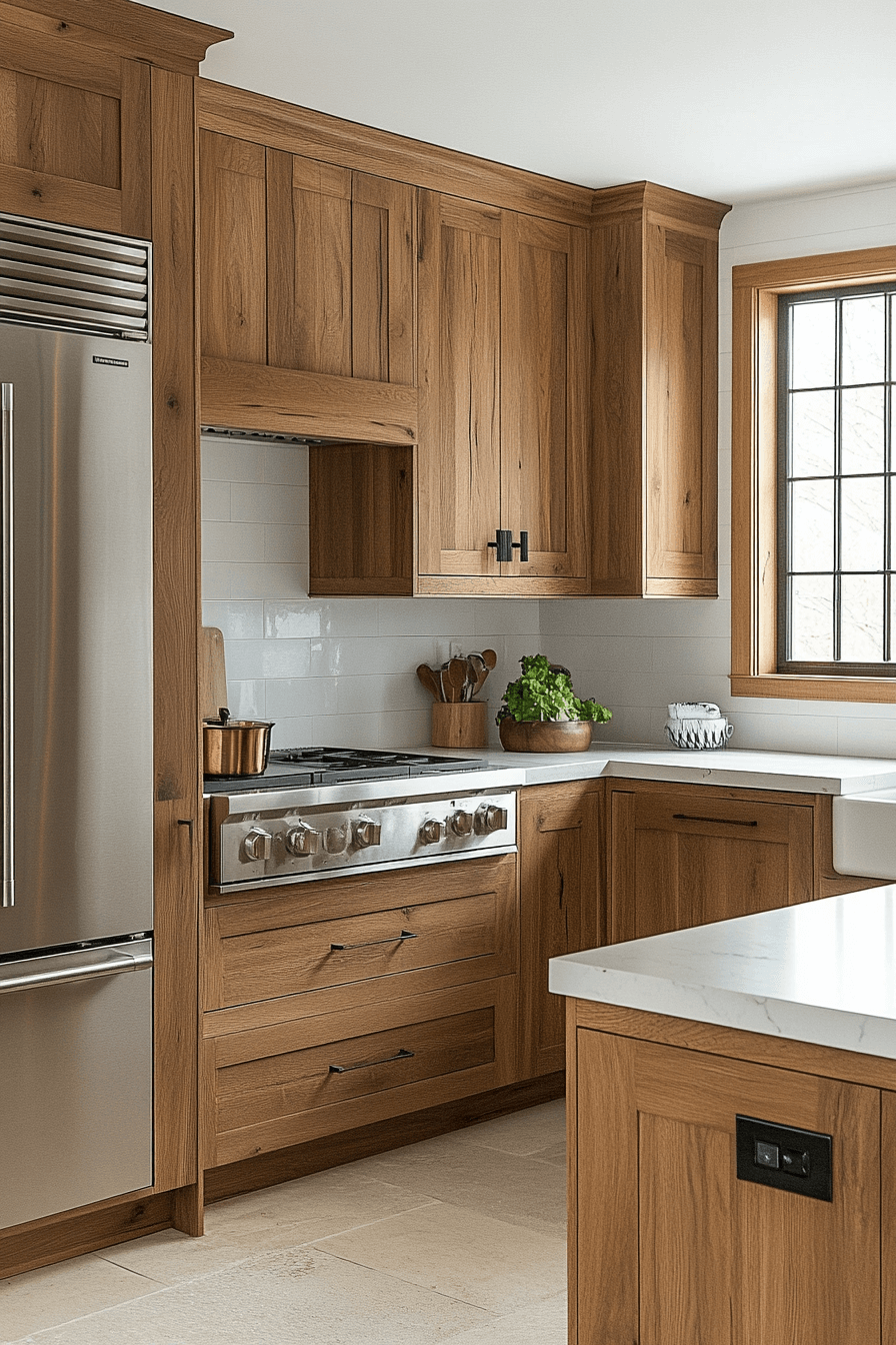 29 Farmhouse Kitchen Cabinets That Elevate Everyday Cooking 14 farmhouse kitchen cabinets