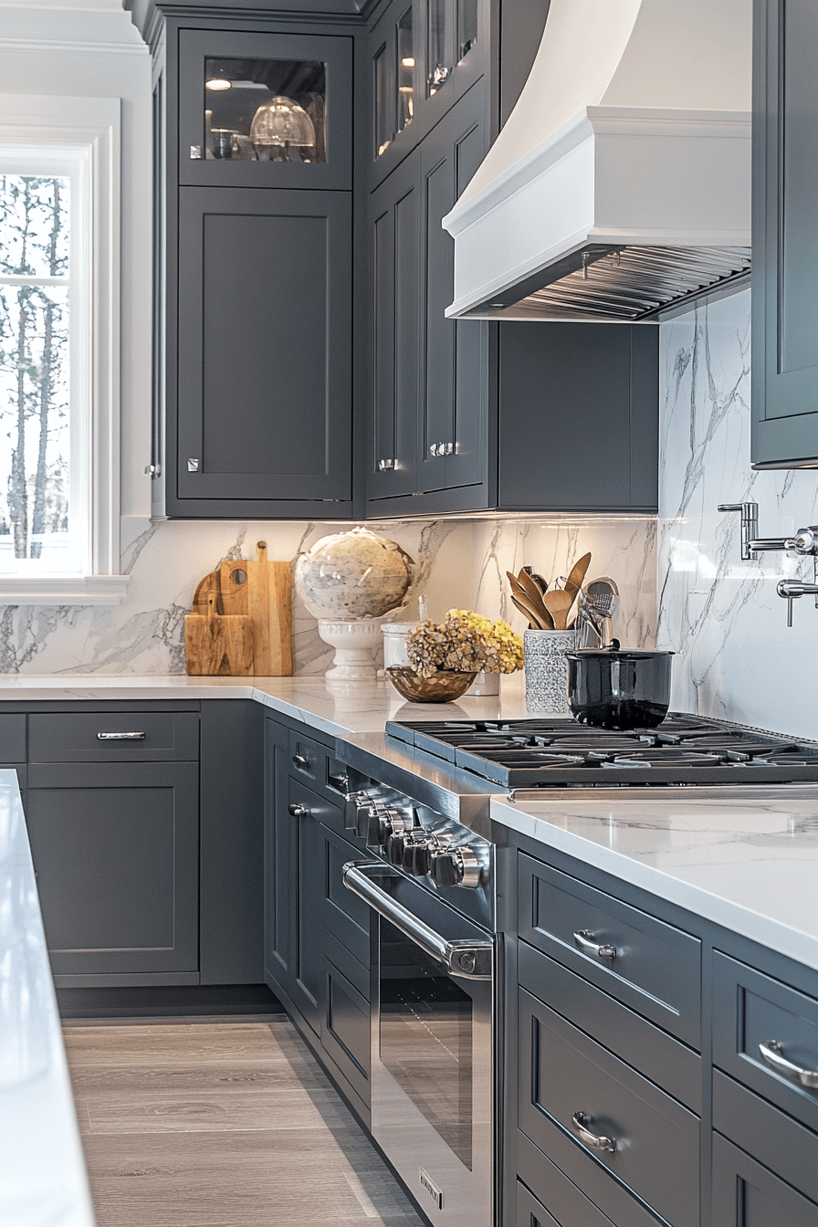 29 Grey and White Kitchen Inspirations That Feel Modern and Timeless 14 grey and white kitchen