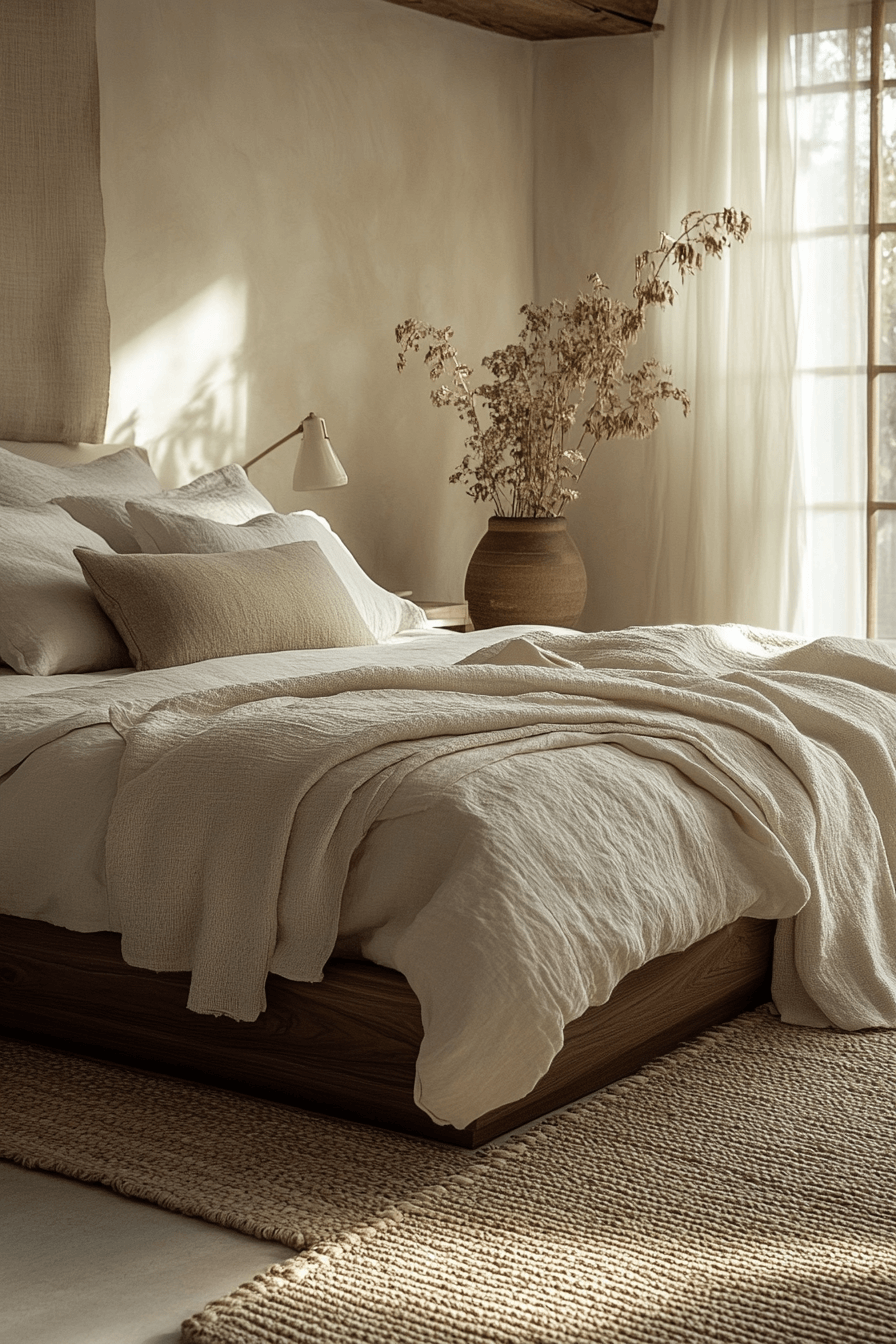 29 Japandi Bedroom Makeovers That Reflect Natural Harmony 14 japandi bedroom