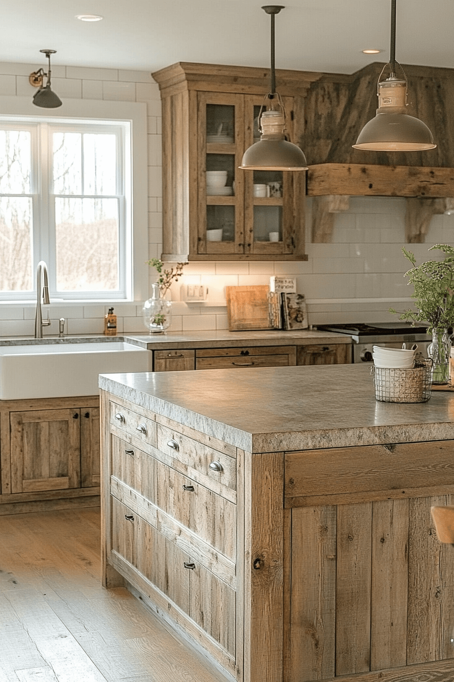 29 Farmhouse Kitchen Cabinets That Elevate Everyday Cooking 15 farmhouse kitchen cabinets