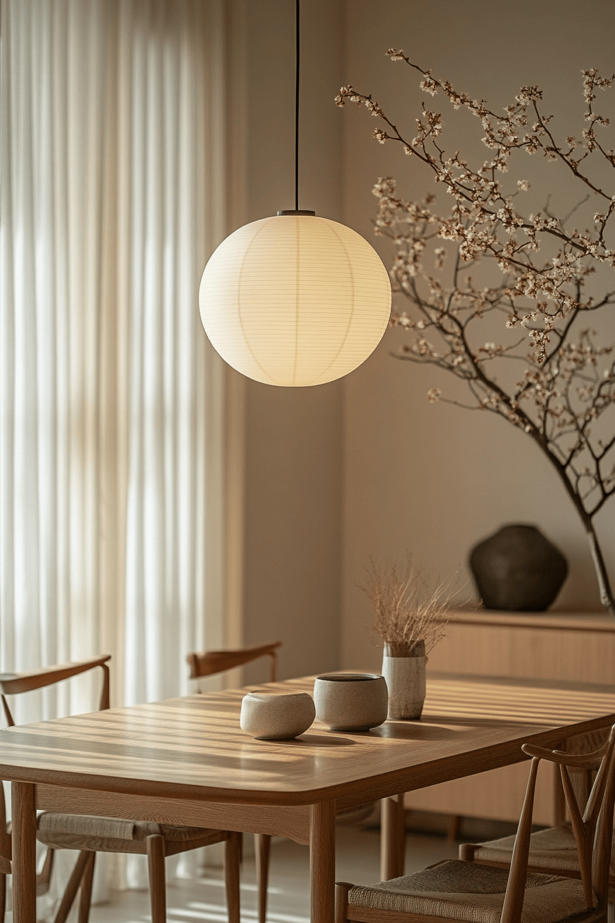 29 Japandi Dining Room Upgrades That Spark Joy and Harmony 15 japandi dining room