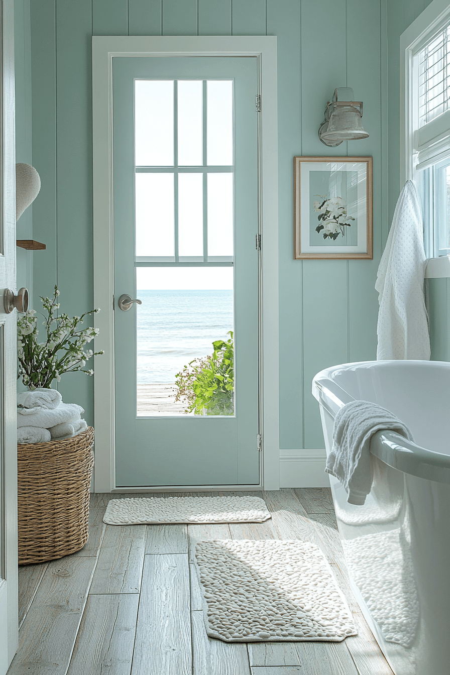 29 Coastal Bathroom Shower Ideas for Everyday Beachside Bliss 15 coastal bathroom shower ideas