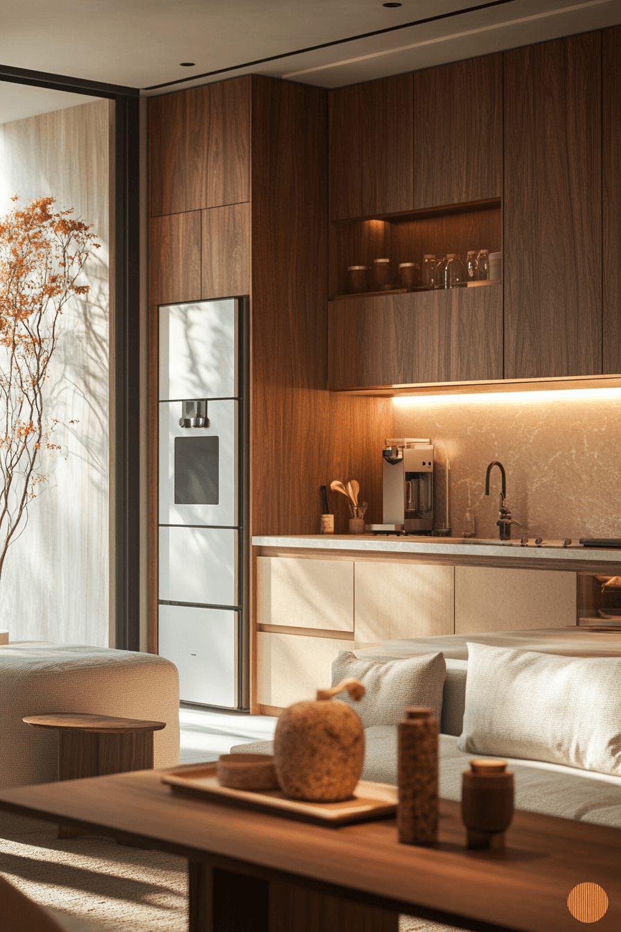 29 Japandi Style Kitchen Elements That Invite Mindful Living 15 japandi style kitchen