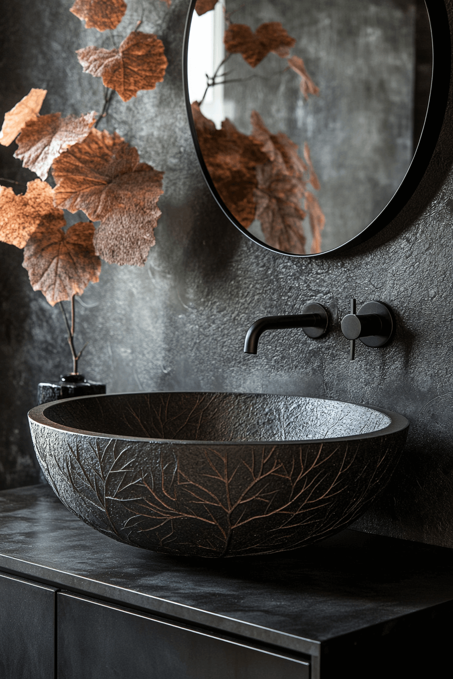 29 Whimsigoth Bathroom Elements That Celebrate Artistic Expression 15 whimsigoth bathroom