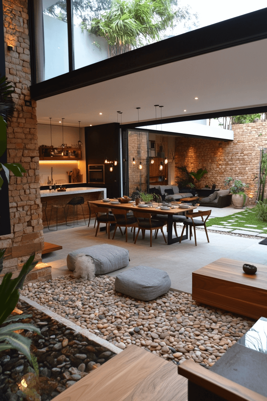29 Courtyard Design Inspirations That Spark Tranquil Vibes 15 courtyard design