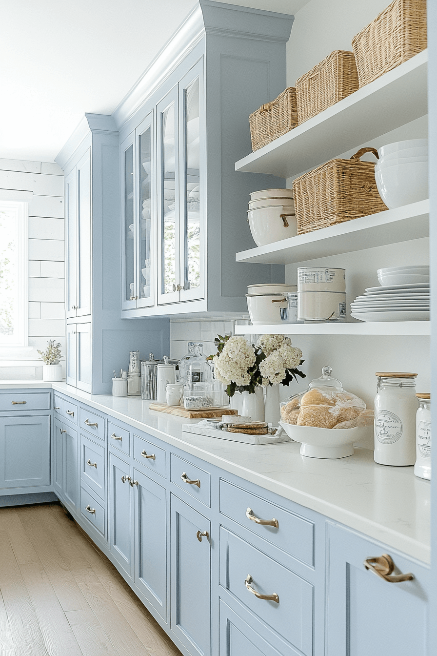 29 Blue and White Kitchen Inspirations for a Peaceful Culinary Retreat 15 blue and white kitchen