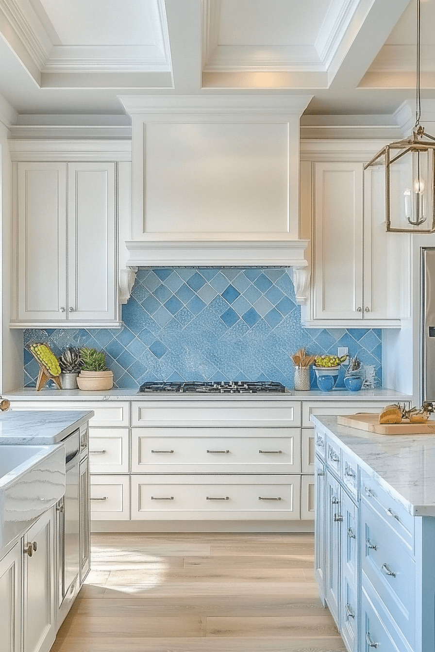 29 Kitchen Backsplash with White Cabinets That Make Neutrals Pop 15 kitchen backsplash with white cabinets