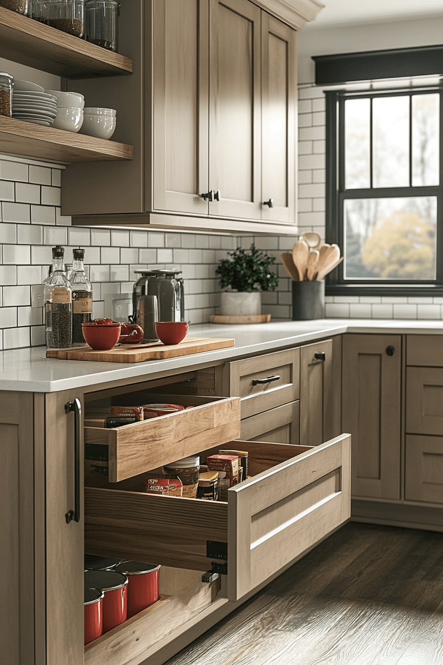 29 Farmhouse Kitchen Cabinets That Elevate Everyday Cooking 16 farmhouse kitchen cabinets