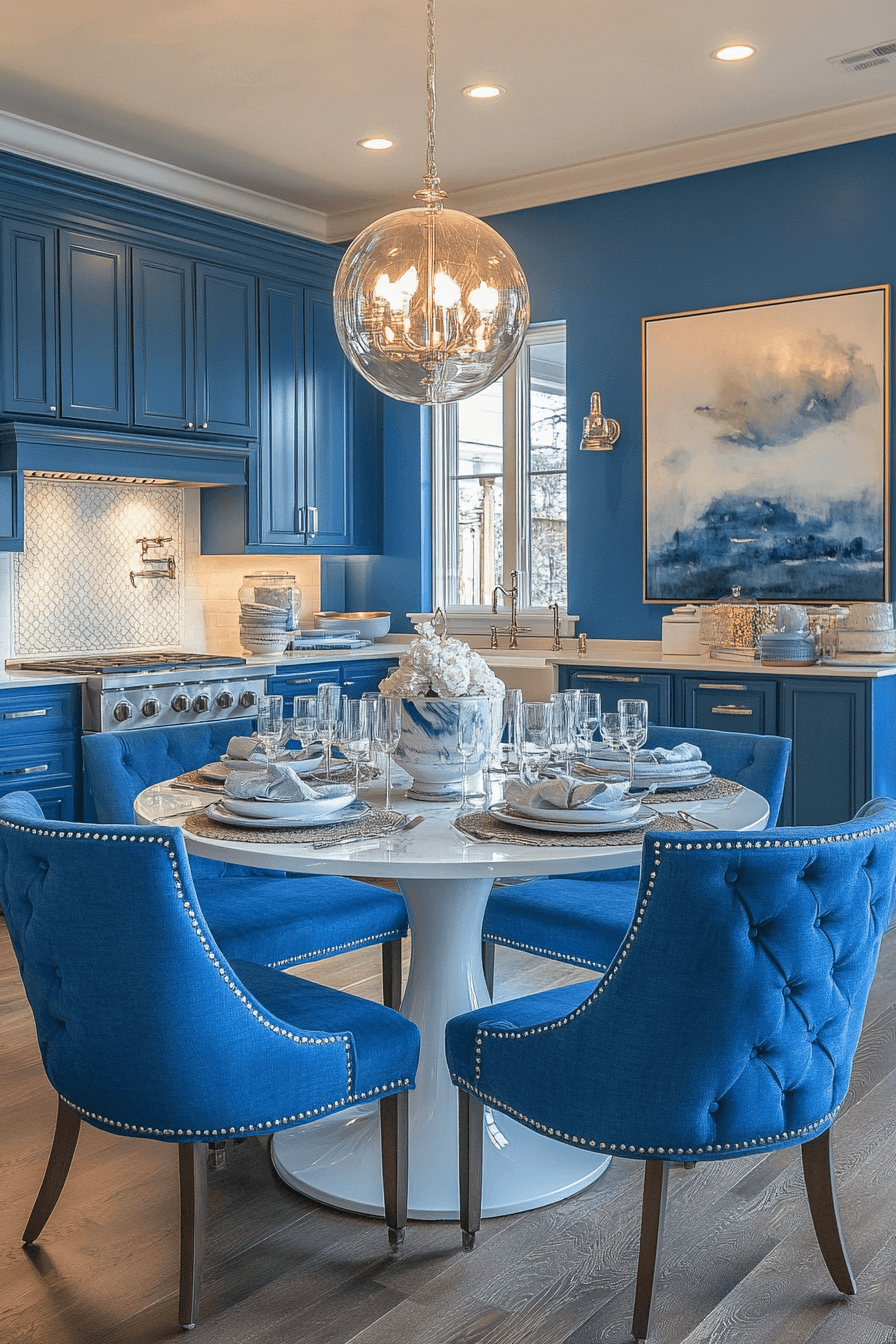 29 Blue and White Kitchen Inspirations for a Peaceful Culinary Retreat 16 blue and white kitchen