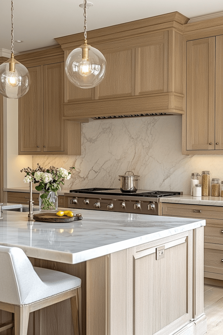 29 White Oak Kitchen Cabinets That Prove Simplicity Can Be Stunning 16 white oak kitchen cabinets