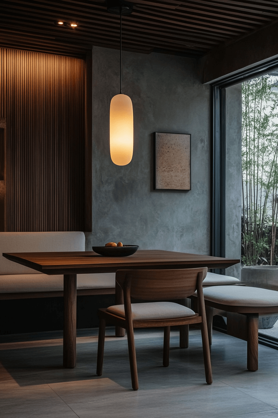 29 Japandi Dining Room Upgrades That Spark Joy and Harmony 16 japandi dining room