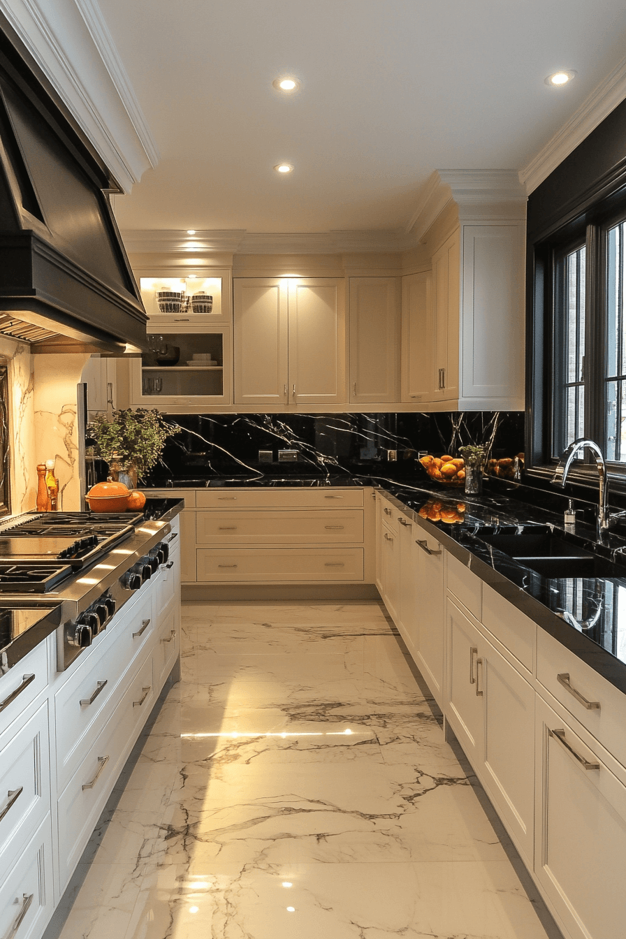 29 Black and White Kitchen Ideas That Elevate Everyday Cooking 16 black and white kitchen ideas