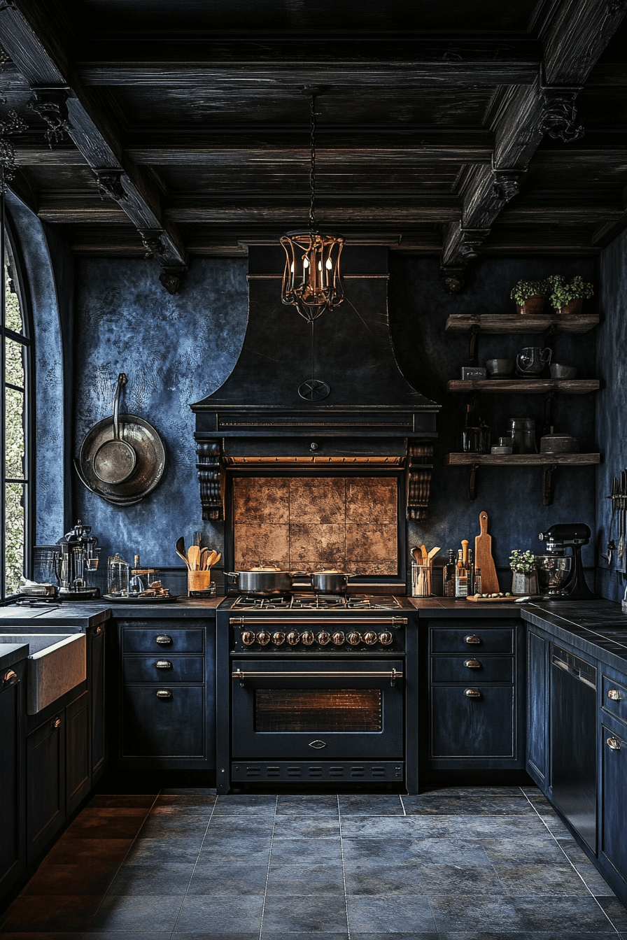 29 Whimsigoth Kitchen Ideas to Stir Up Magical Vibes 17 whimsigoth kitchen