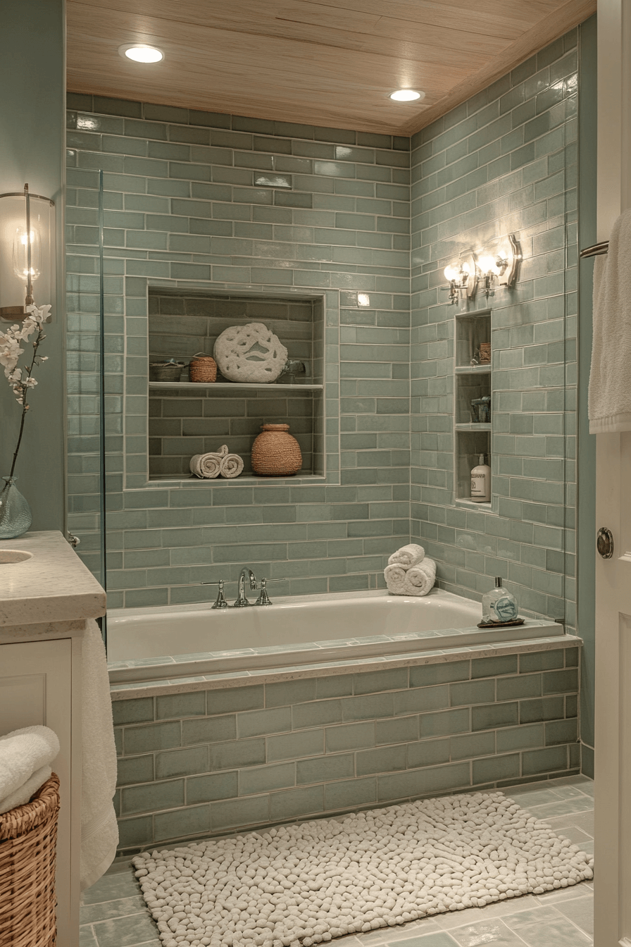 29 Coastal Bathroom Shower Ideas for Everyday Beachside Bliss 17 coastal bathroom shower ideas