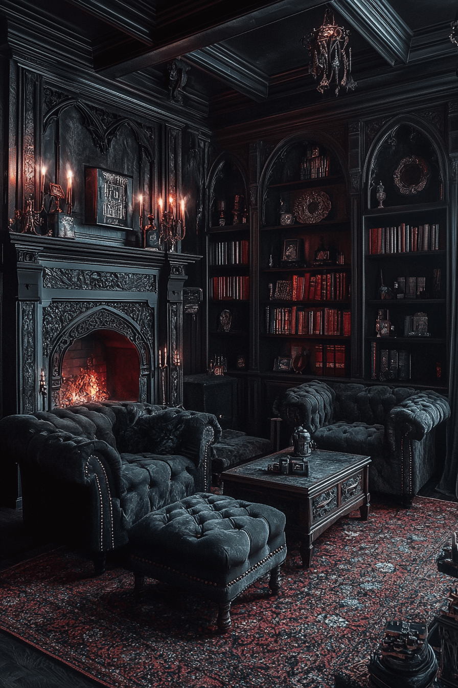 29 Whimsigoth Home Decor Vibes for a Fantastical Yet Cozy Feel 17 whimsigoth home decor