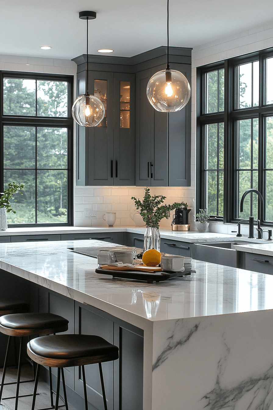 29 Grey and White Kitchen Inspirations That Feel Modern and Timeless 17 grey and white kitchen