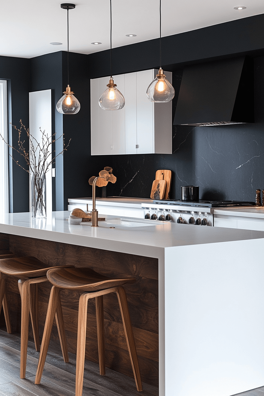 29 Black and White Kitchen Ideas That Elevate Everyday Cooking 18 black and white kitchen ideas