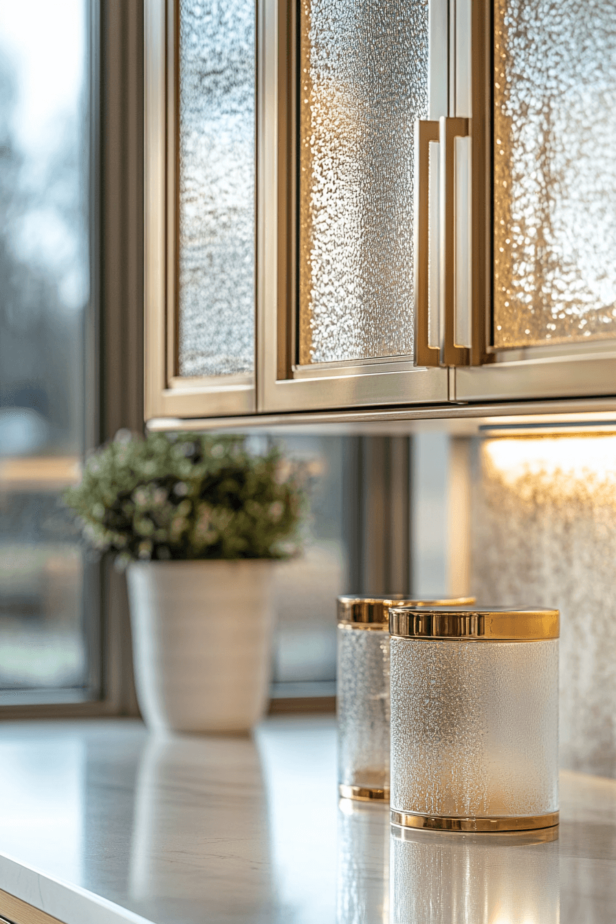 29 White and Gold Kitchen Designs for a Bright and Glamorous Space 18 white and gold kitchen