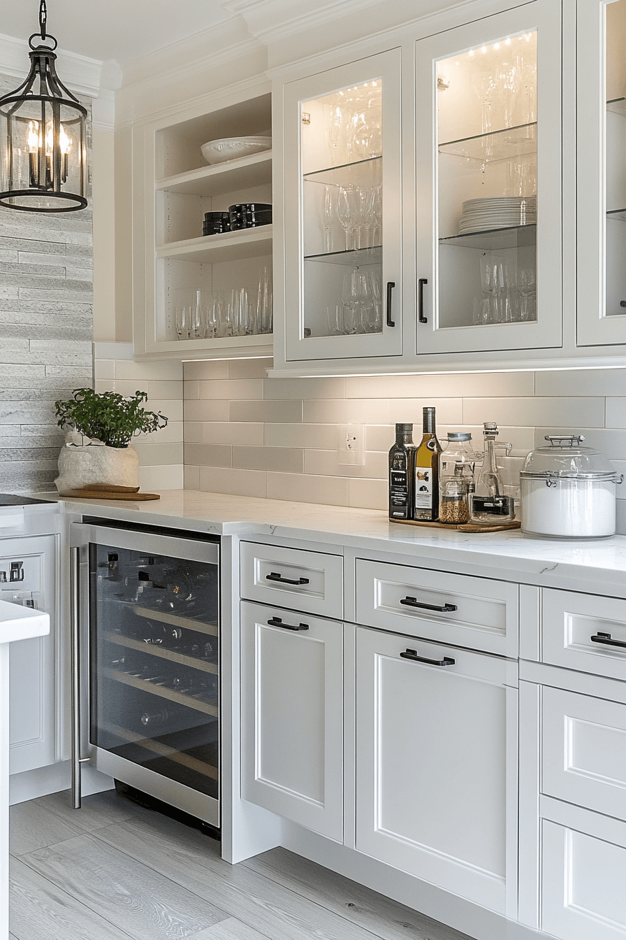 29 Small White Kitchen Concepts to Open Up Tight Spaces 18 small white kitchen