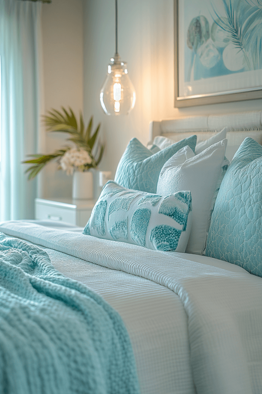 29 Coastal Master Bed Ideas to Drift Off in Coastal Comfort 18 coastal master bed