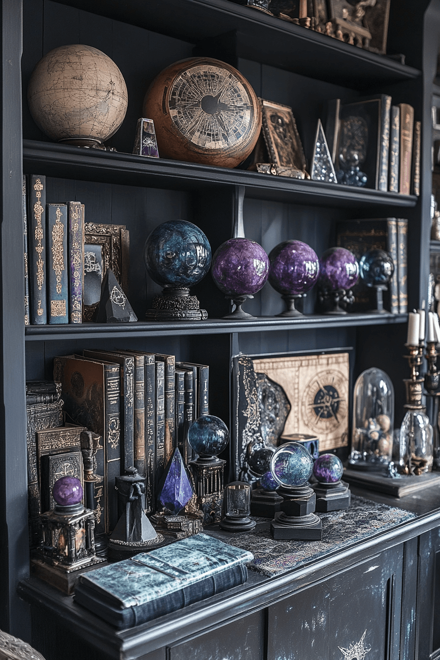 29 Whimsigoth Home Decor Vibes for a Fantastical Yet Cozy Feel 18 whimsigoth home decor