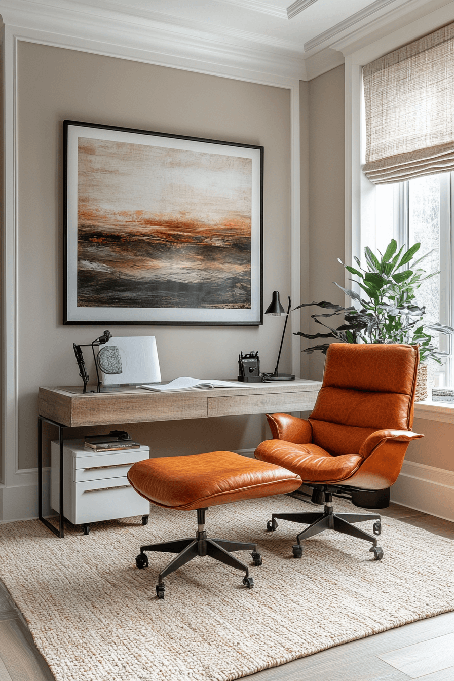 29 Japandi Home Office Details That Support Intentional Living 19 japandi home office