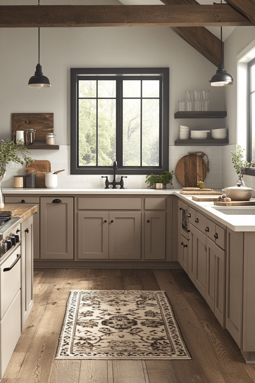 29 Light Taupe Kitchen Cabinets That Feel Cozy and Chic 19 light taupe kitchen cabinets