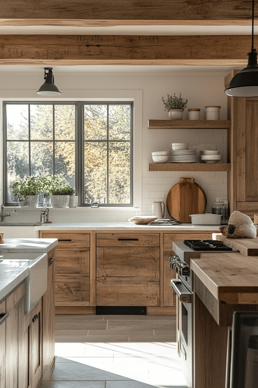 29 Cottage Core Kitchen Upgrades for a Dreamy Country Vibe 19 cottage core kitchen