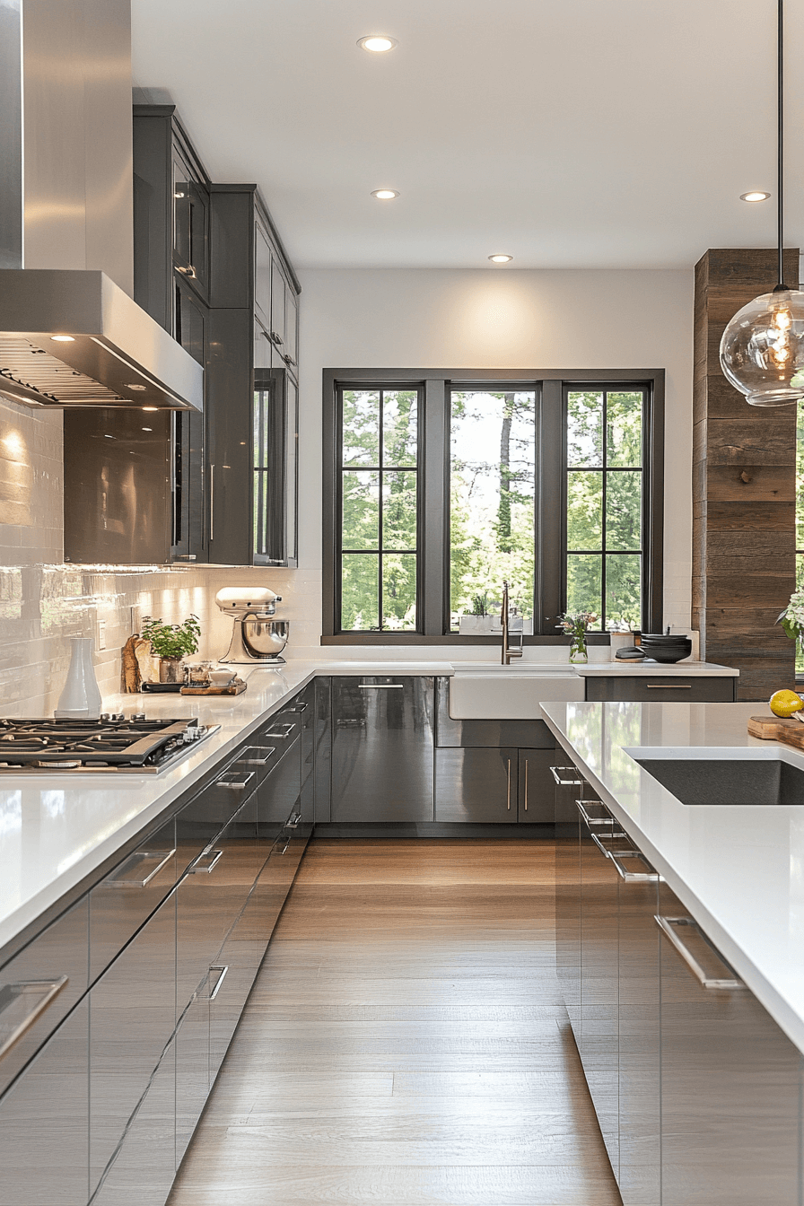 29 Grey and White Kitchen Inspirations That Feel Modern and Timeless 19 grey and white kitchen