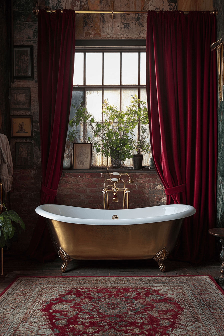 29 Whimsigoth Bathroom Elements That Celebrate Artistic Expression 19 whimsigoth bathroom