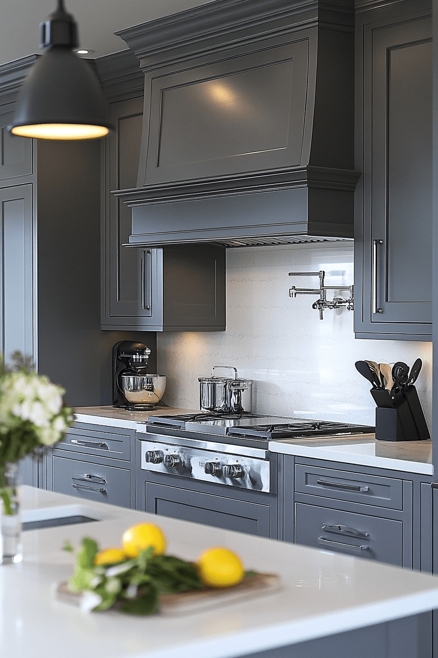 29 Grey and White Kitchen Inspirations That Feel Modern and Timeless 2 grey and white kitchen