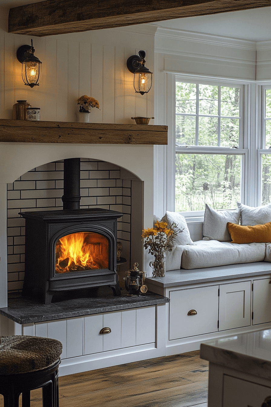 29 Cottage Core Kitchen Upgrades for a Dreamy Country Vibe 2 cottage core kitchen