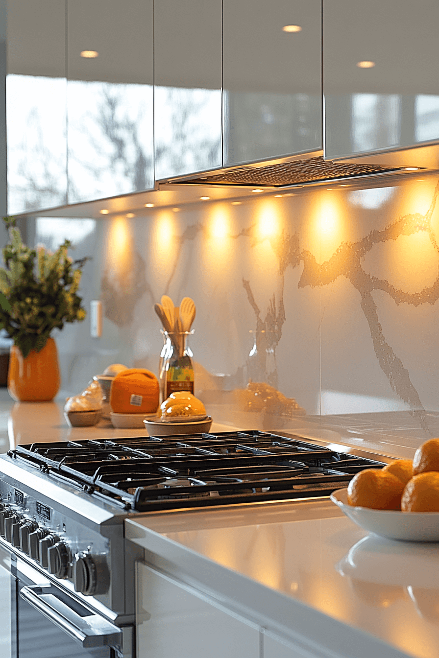 29 Kitchen Backsplash with White Cabinets That Make Neutrals Pop 2 kitchen backsplash with white cabinets