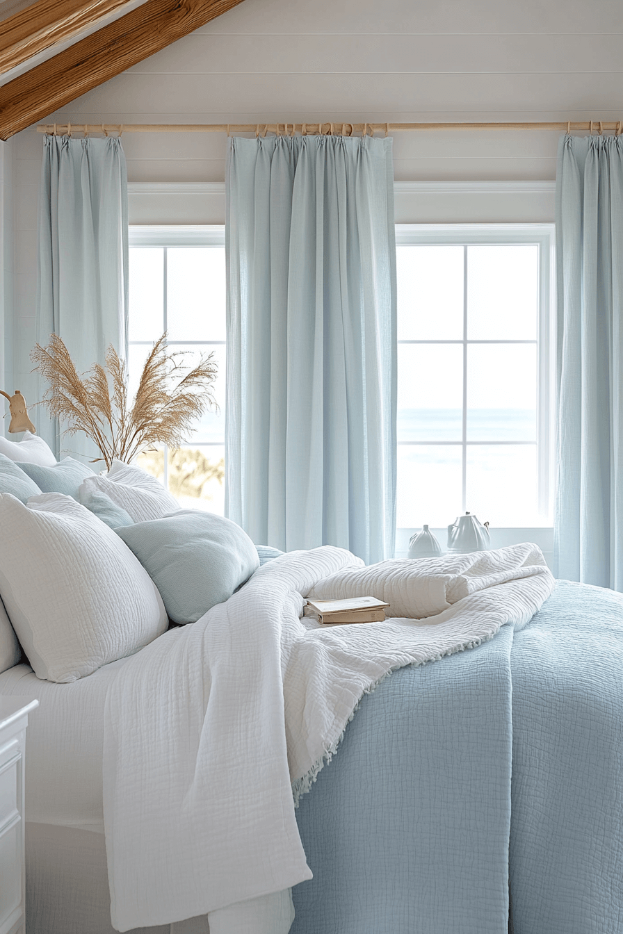 29 Coastal Master Bed Ideas to Drift Off in Coastal Comfort 2 coastal master bed