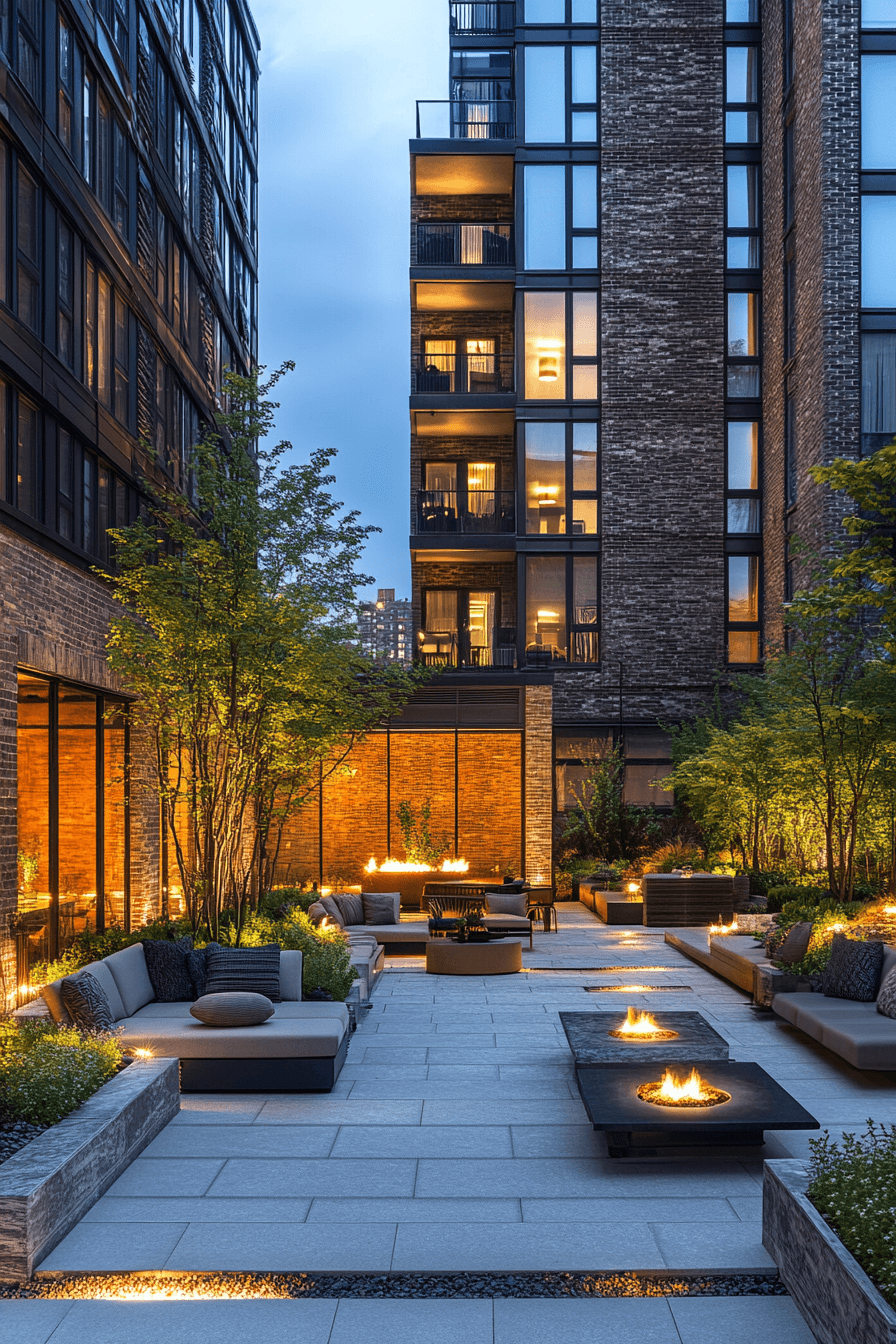 29 Courtyard Design Inspirations That Spark Tranquil Vibes 2 courtyard design