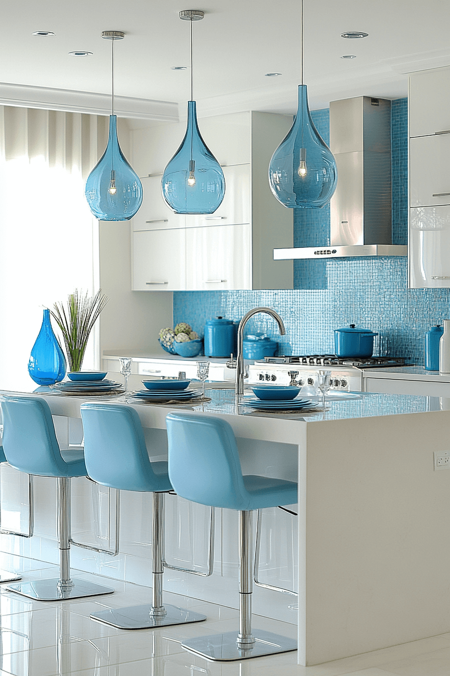 29 Blue and White Kitchen Inspirations for a Peaceful Culinary Retreat 20 blue and white kitchen