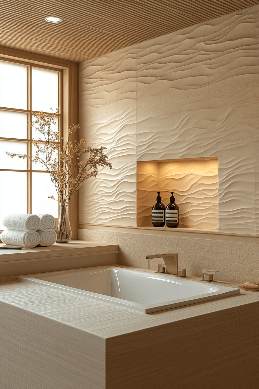 29 Japandi Bathroom Details to Transform Your Daily Routine 20 japandi bathroom