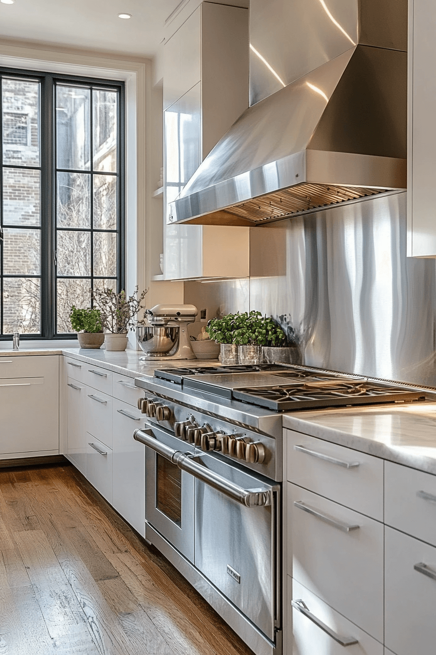 29 Kitchen Backsplash with White Cabinets That Make Neutrals Pop 21 kitchen backsplash with white cabinets