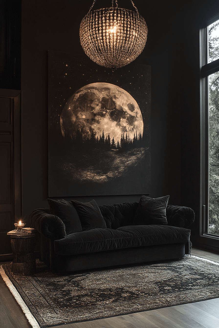 29 Whimsigoth Living Room Ideas for a Fantastically Unique Space 22 whimsigoth living room
