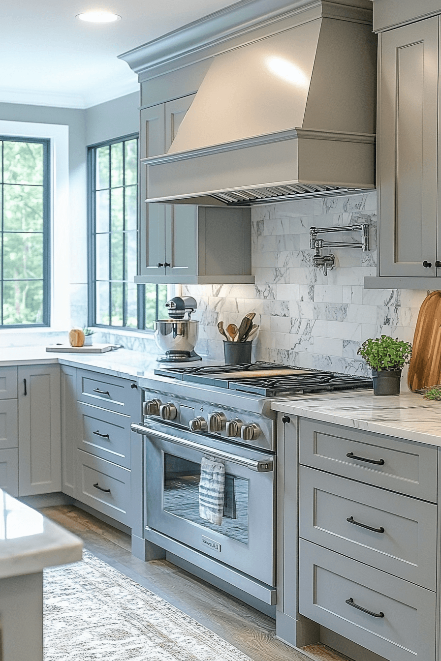 29 Grey Kitchen Concepts That Define Understated Elegance 22 grey kitchen