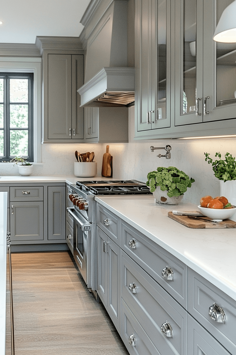 29 Grey and White Kitchen Inspirations That Feel Modern and Timeless 22 grey and white kitchen