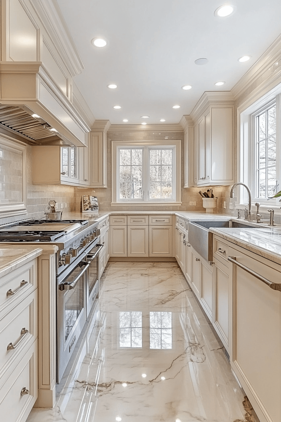 29 Light Cream Kitchen Cabinets That Glow with Soft Serenity 23 cream kitchen cabinets
