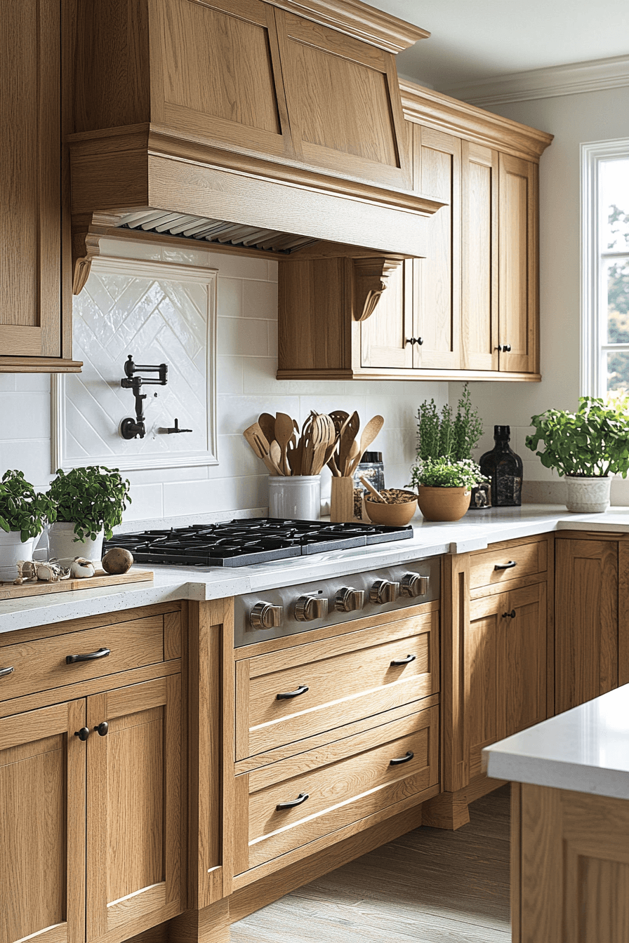 29 White Oak Kitchen Cabinets That Prove Simplicity Can Be Stunning 23 white oak kitchen cabinets